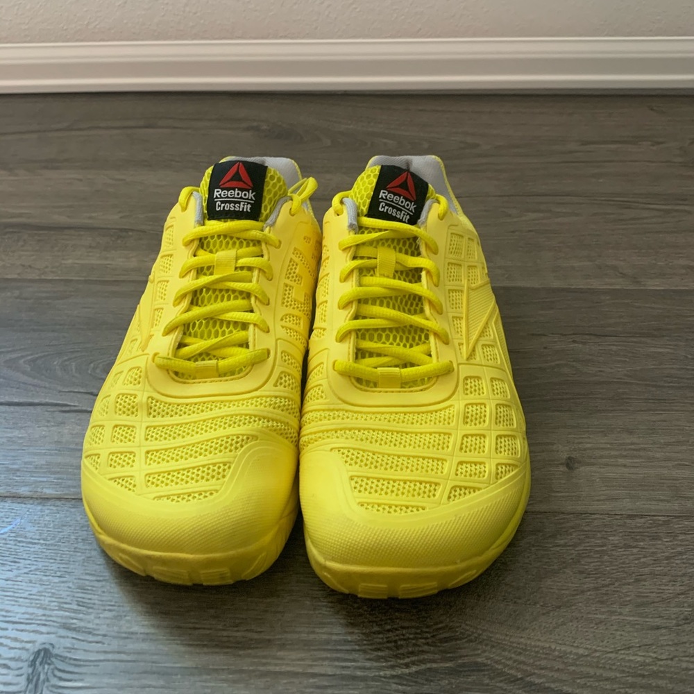 Yellow Reebok CrossFit Shoes